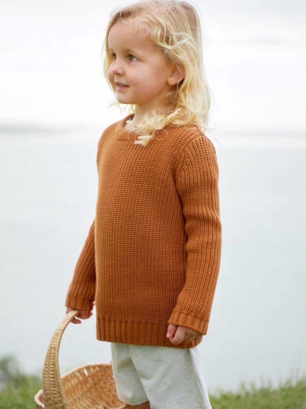 $16 ADD ON nature baby sweater 12-18M colored organics the simple folk 18-24M